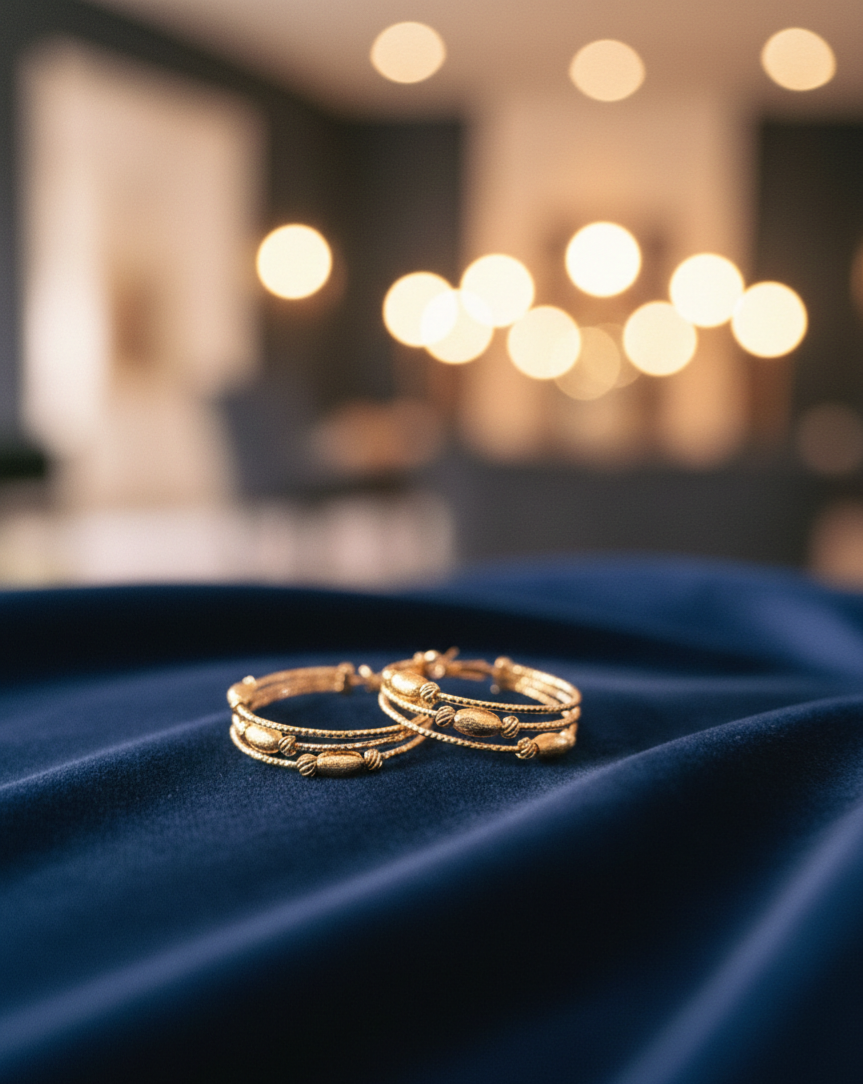 The Golden weaver hoops