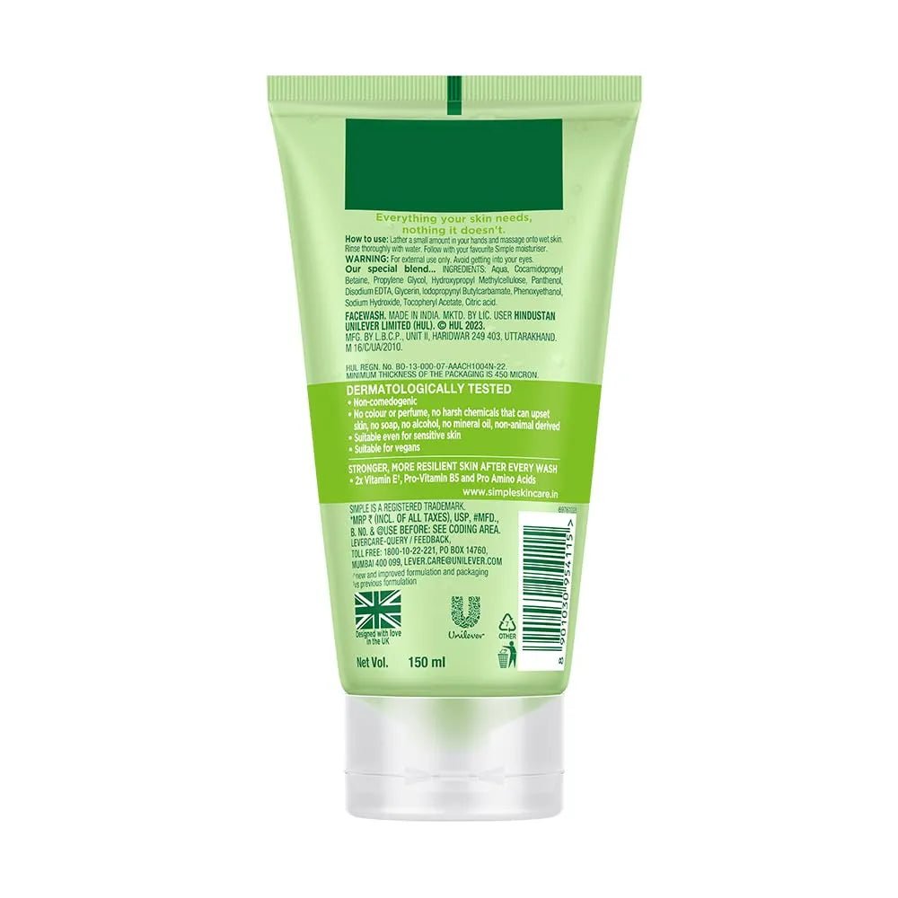 Simple Refreshing Facial Wash