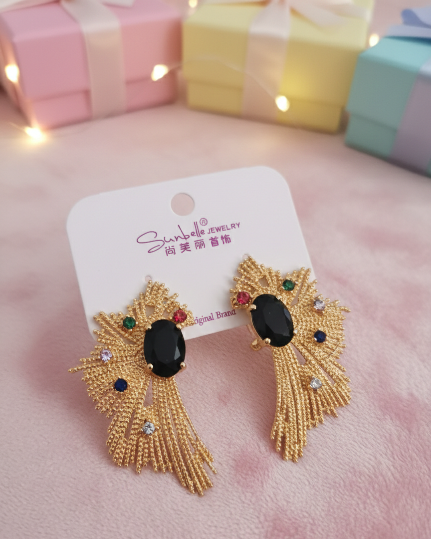 Sunbelle statement earrings