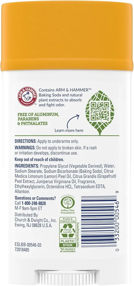 Essentials Deodorant 'Aluminium,parabens and phthalates free'