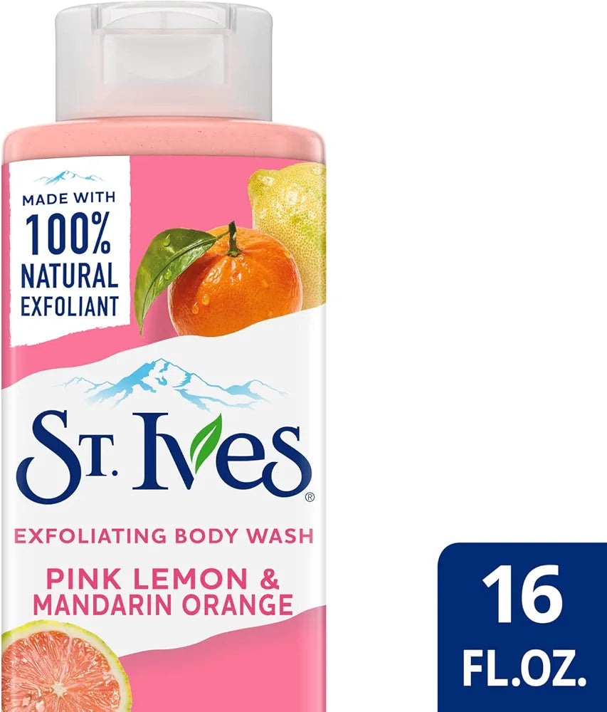 St. Ives exfoliating body wash