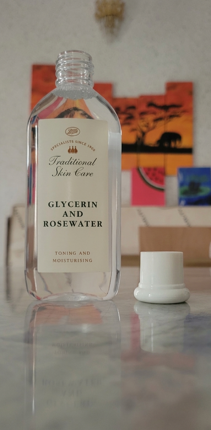 Boots glycerin and rosewater