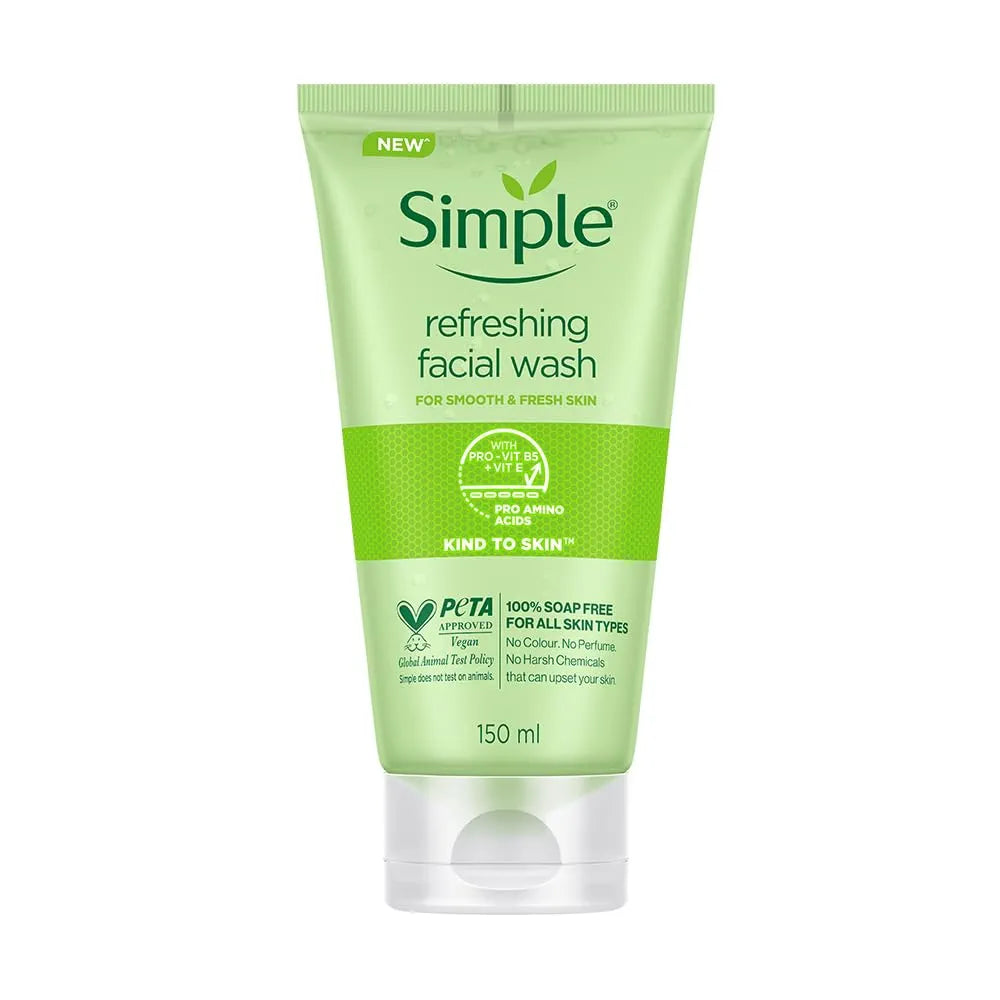 Simple Refreshing Facial Wash