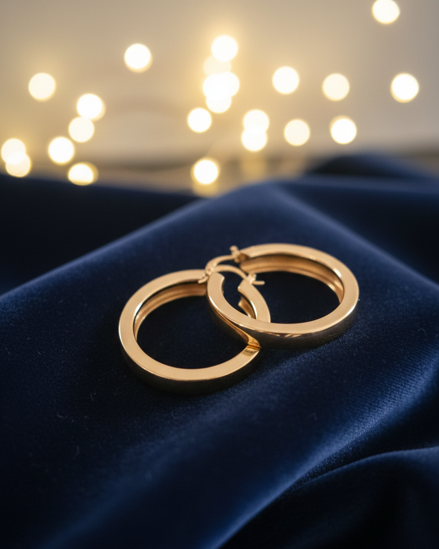 Sunbelle hoop earrings