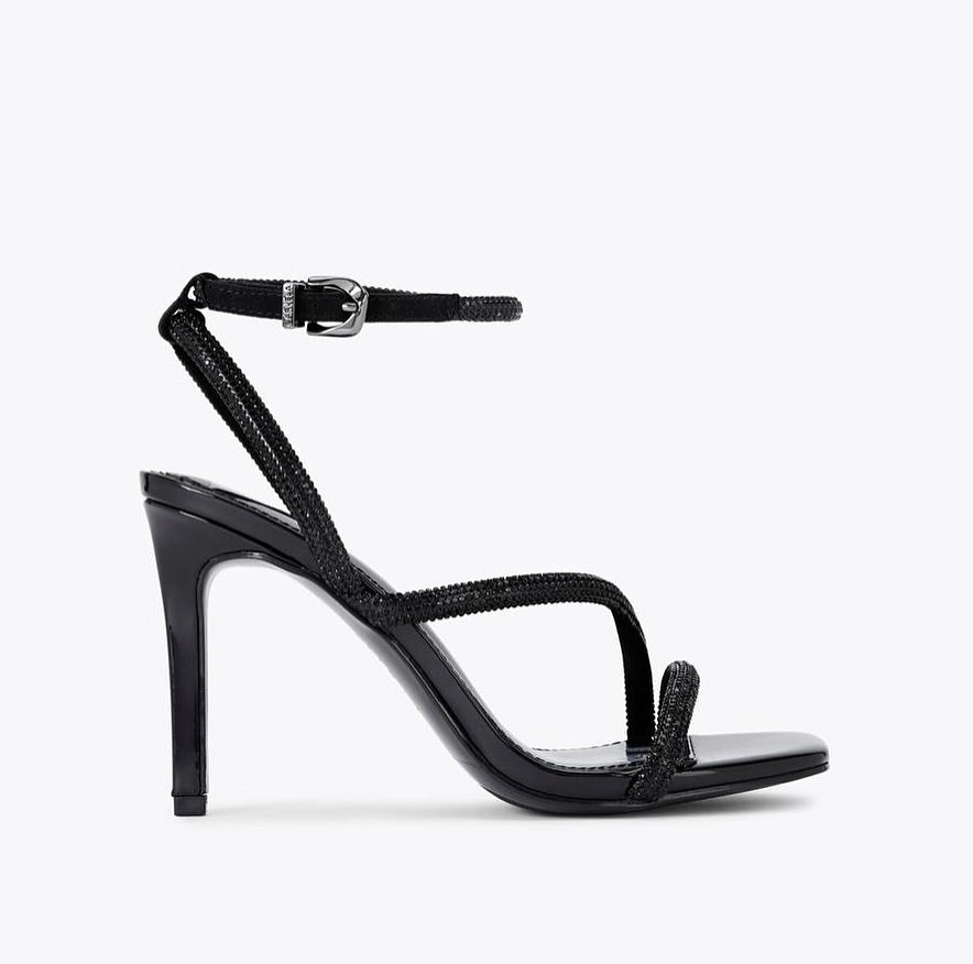 High heeled sandals
