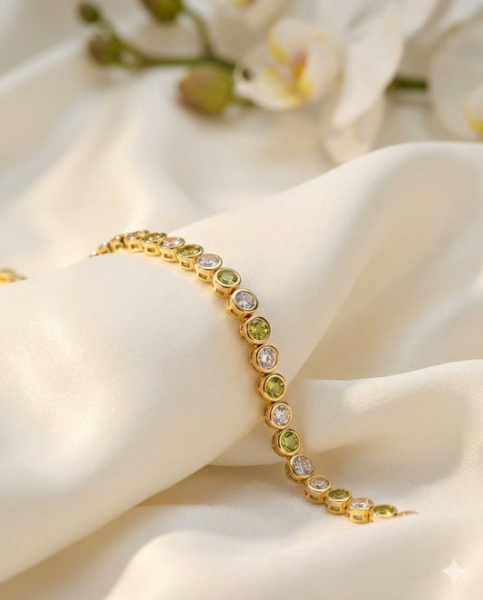 Multi coloured bracelet