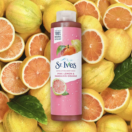 St. Ives exfoliating body wash