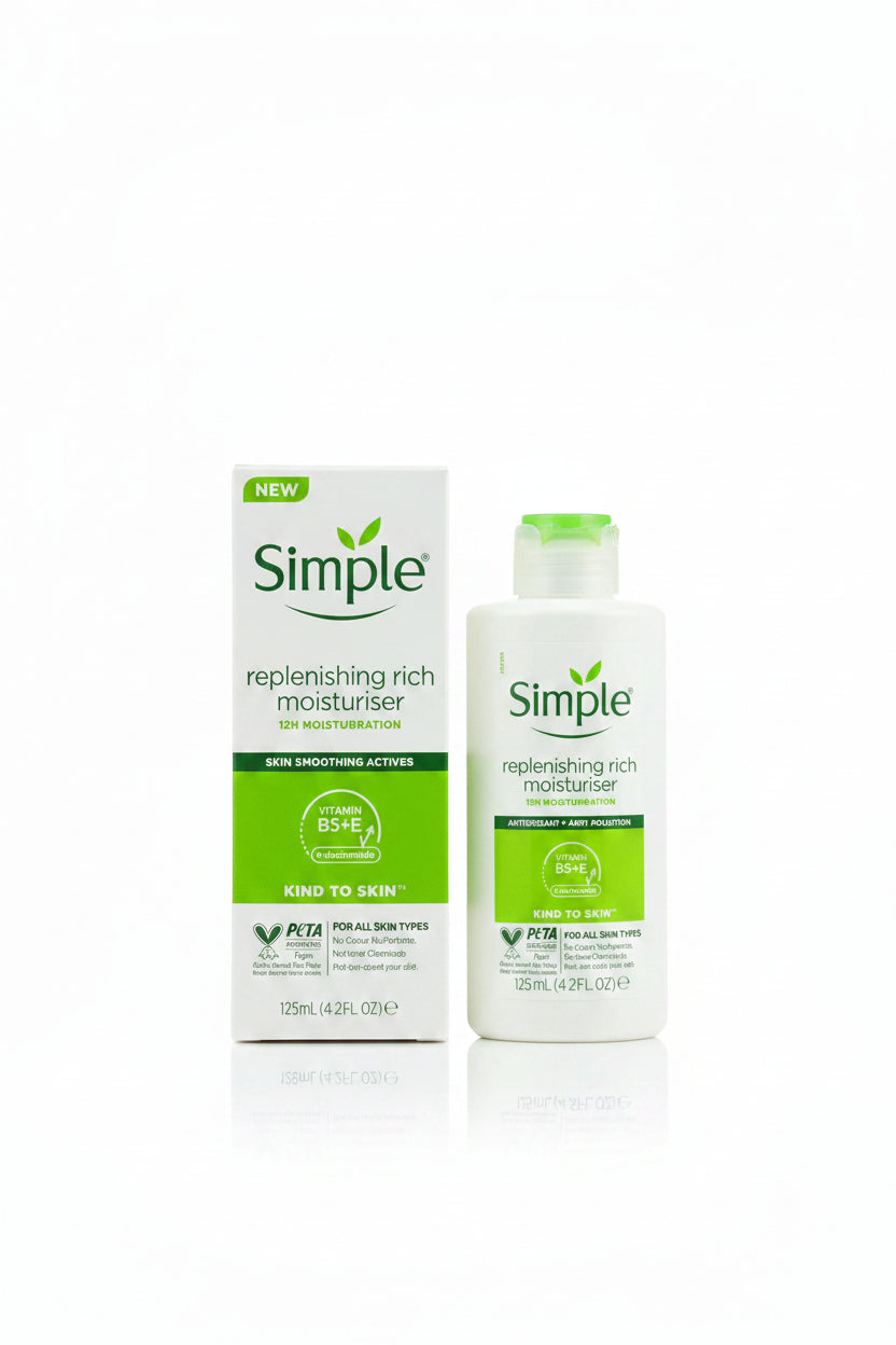 Simple replenishing rich moisturizer 125ml