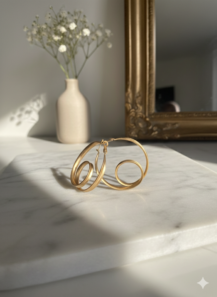 The infinite spiral hoops