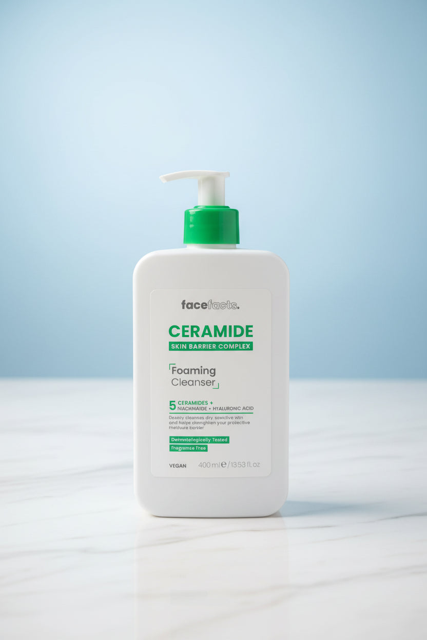 Face fact ceramide foaming cleanser
