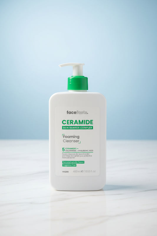 Face fact ceramide foaming cleanser