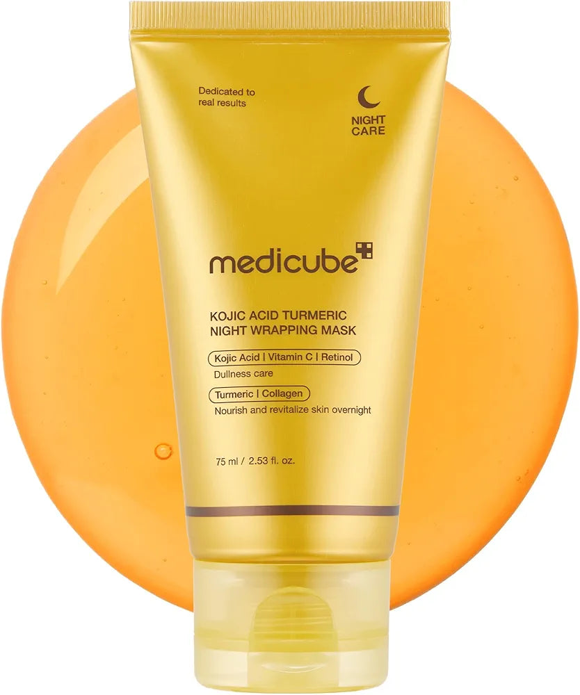 Medicube Kojic acid Turmeric night wrapping mask