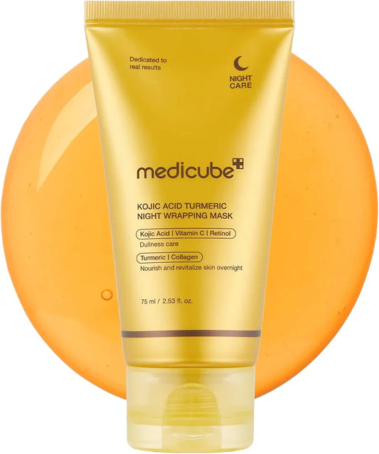 Medicube Kojic acid Turmeric night wrapping mask