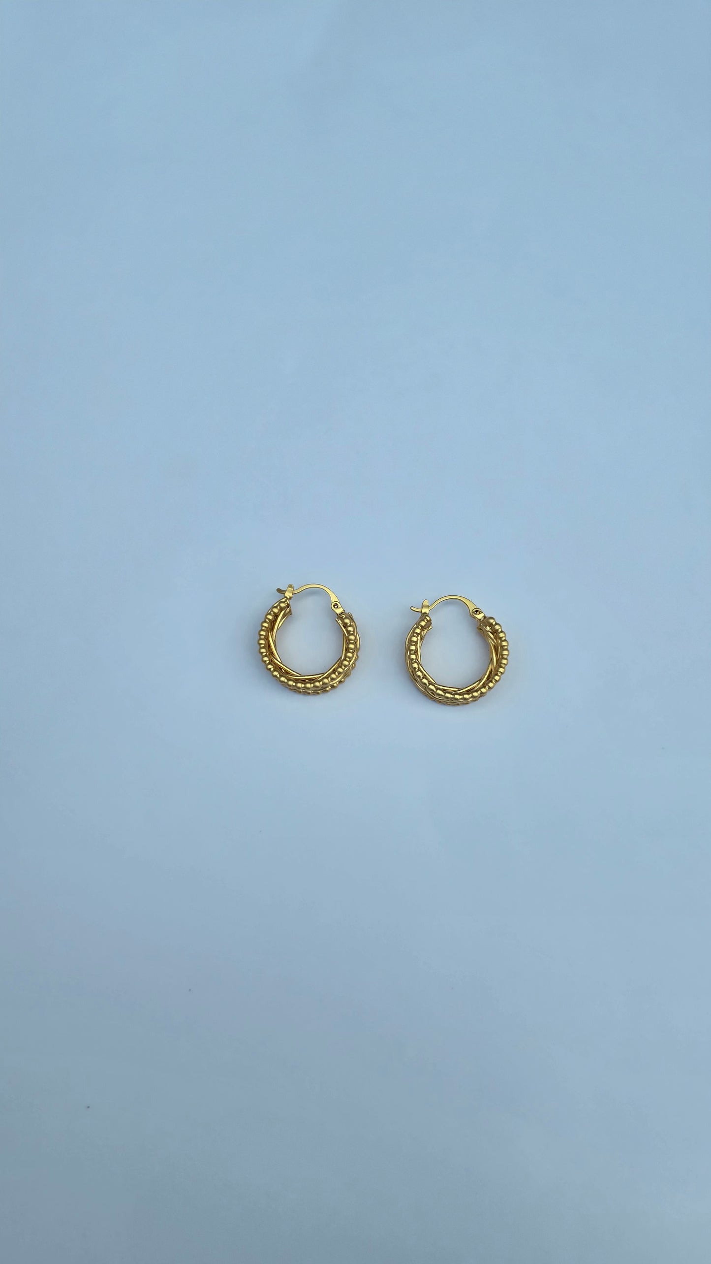 Dainty hoop earrings