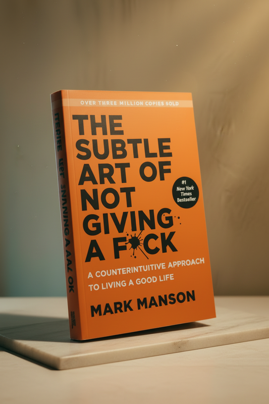 The subtle art of not giving a f*ck by Mark Manson