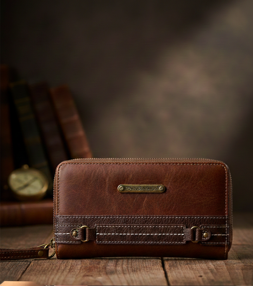 The ember ridge leather purse