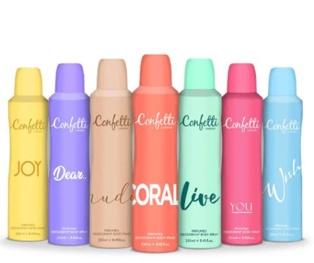 Confetti London body spray 250ml