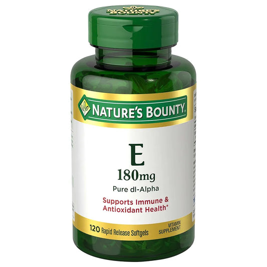 NATURE'S BOUNTY Vitamin E supplement