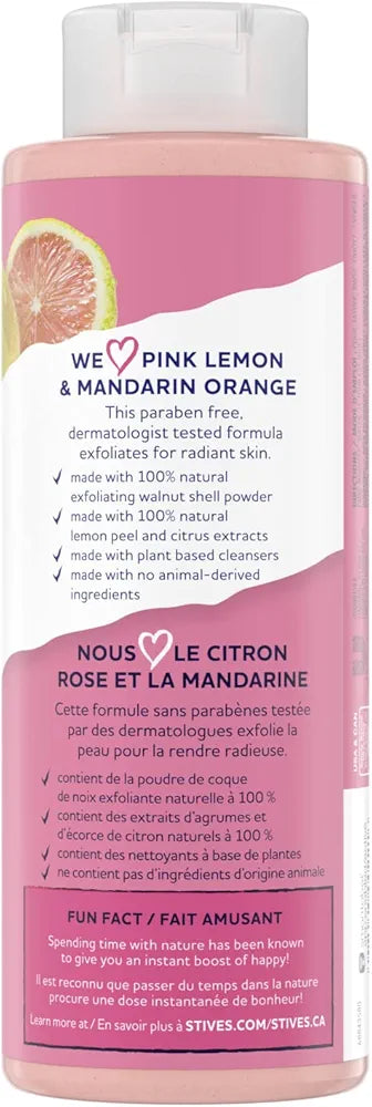 St. Ives exfoliating body wash