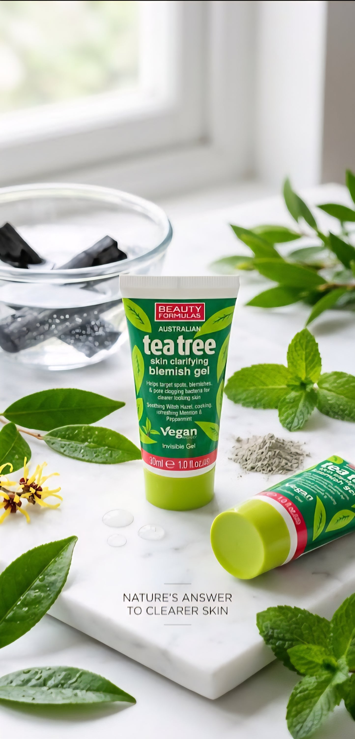 Beauty formulas tea tree blemish gel 30ml