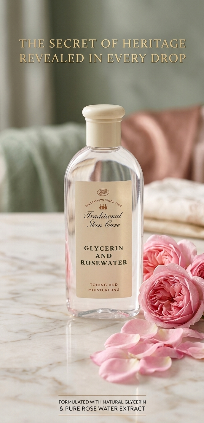 Boots glycerin and rosewater