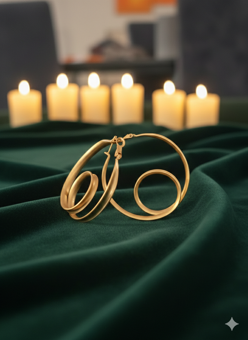 The infinite spiral hoops