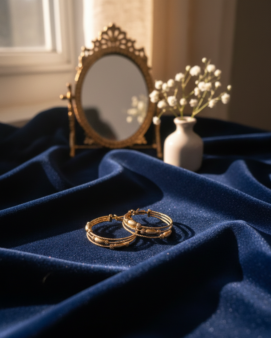 The Golden weaver hoops