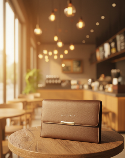 The Valise leather wallet