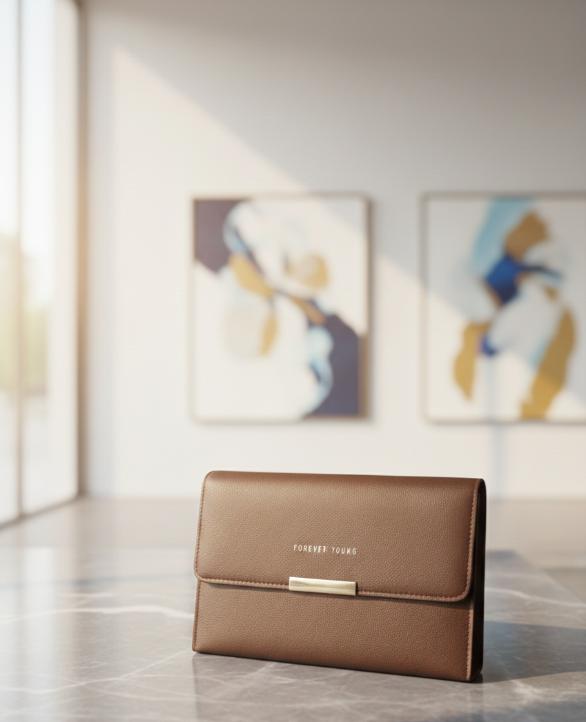 The Valise leather wallet