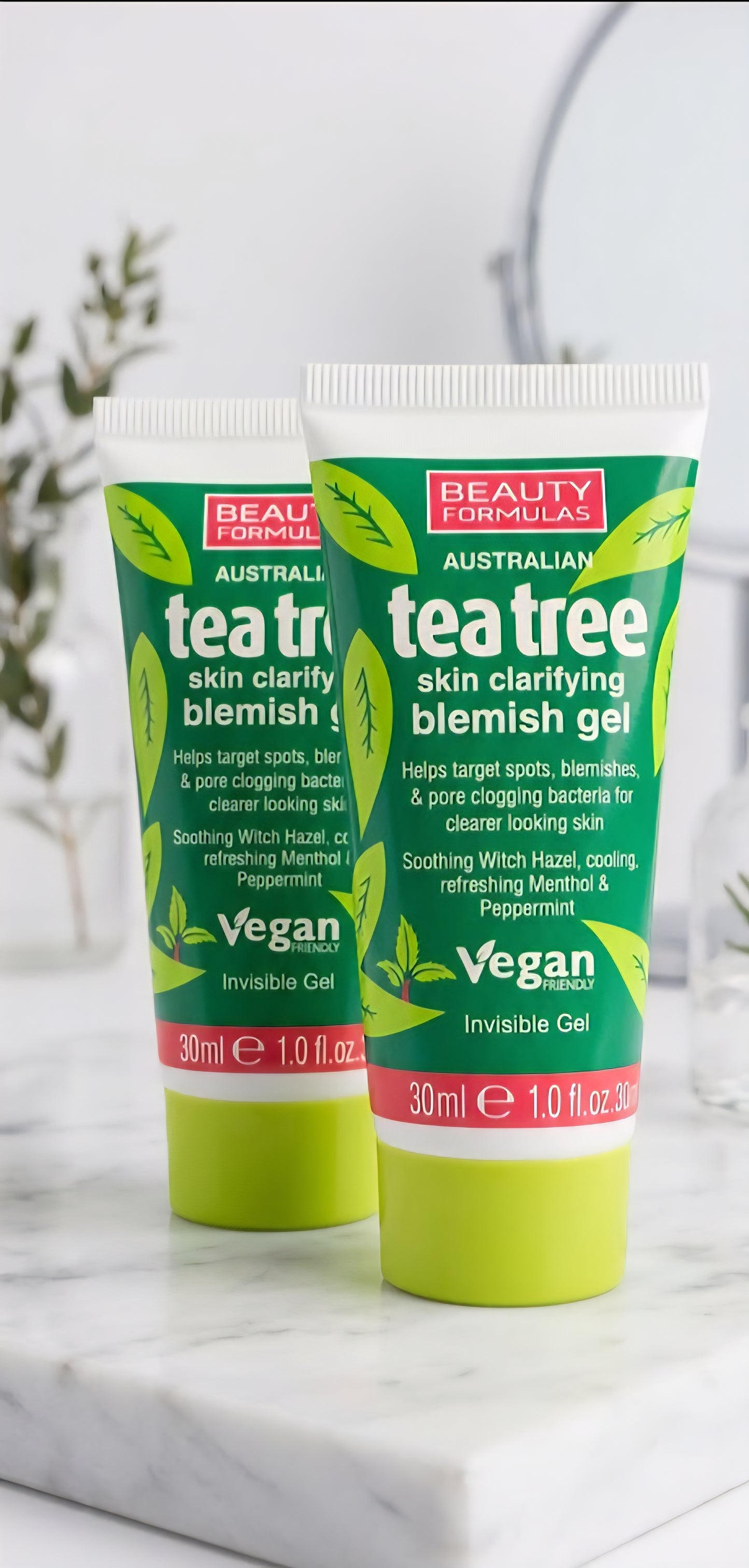 Beauty formulas tea tree blemish gel 30ml
