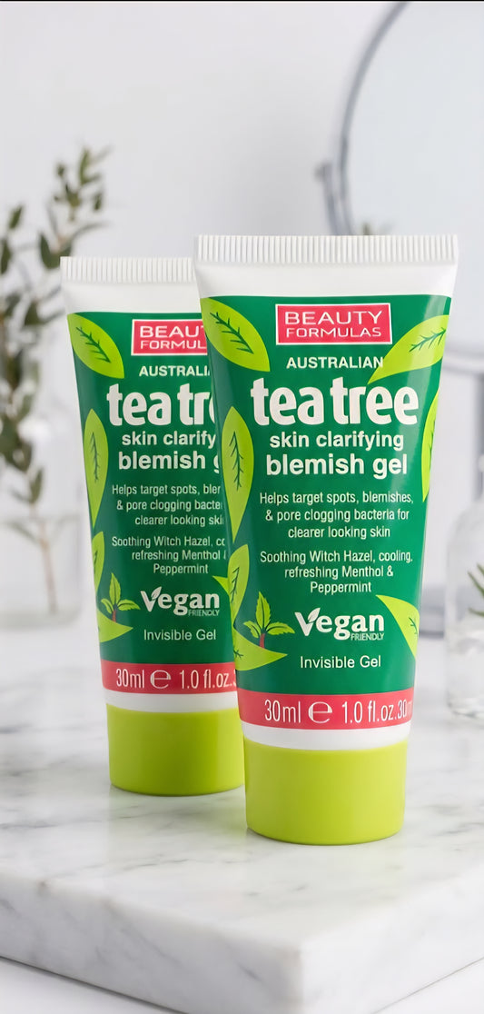 Beauty formulas tea tree blemish gel 30ml