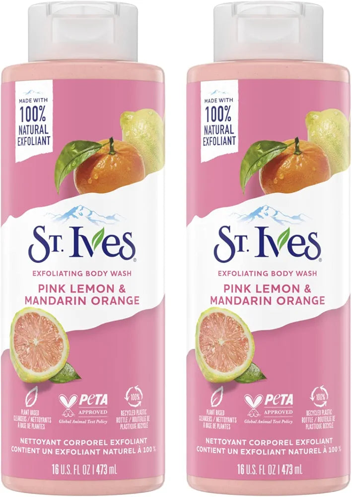 St. Ives exfoliating body wash