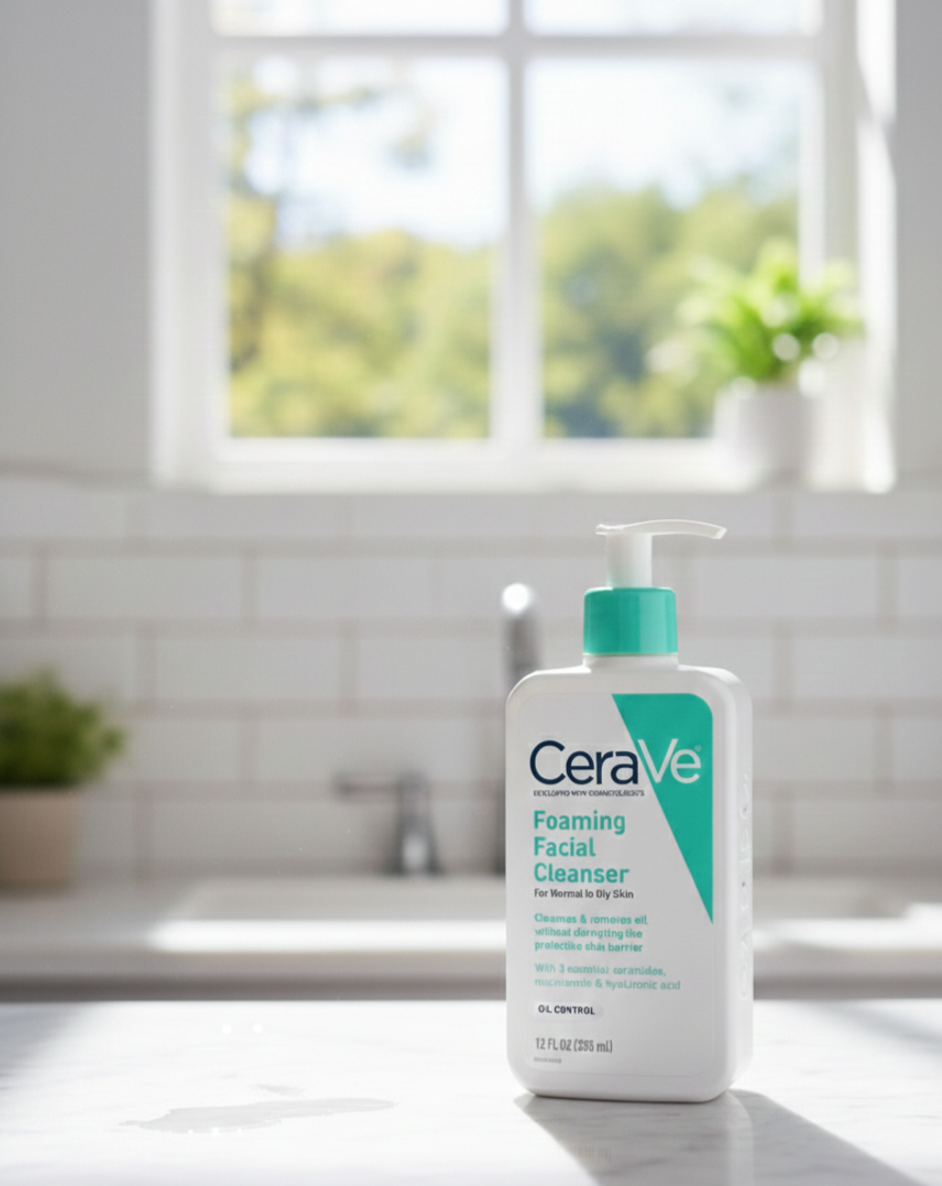 CeraVe foaming facial cleanser