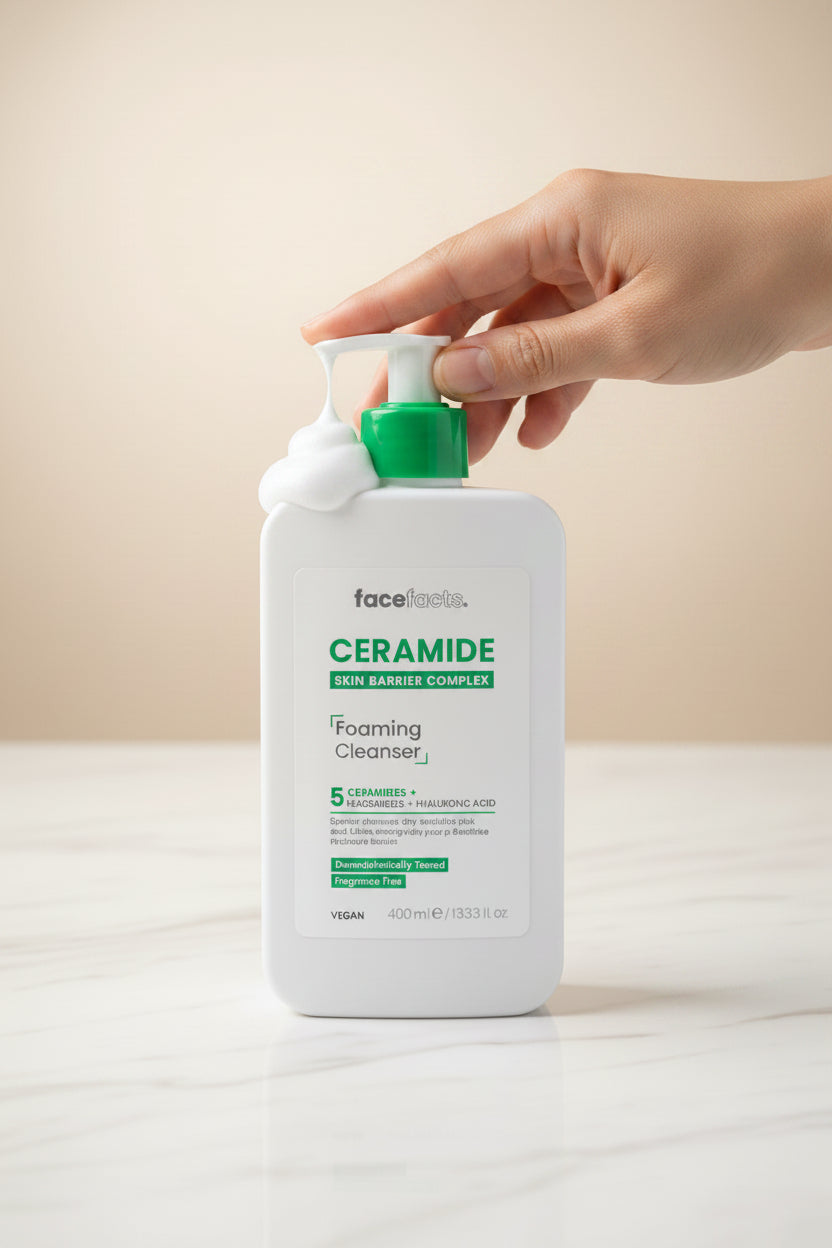 Face fact ceramide foaming cleanser